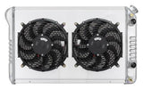 COLD CASE RADIATORS LMP590-5K 82-92 F-Body LS Swap Radiator w/Dual 12in Fan