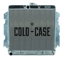 COLD CASE RADIATORS MOP751AK Cold Case Radiators 62-74 Mopar A/B/C/E Body Radiator with Fan - Aluminum, Center Inlet, Driver Side Outlet