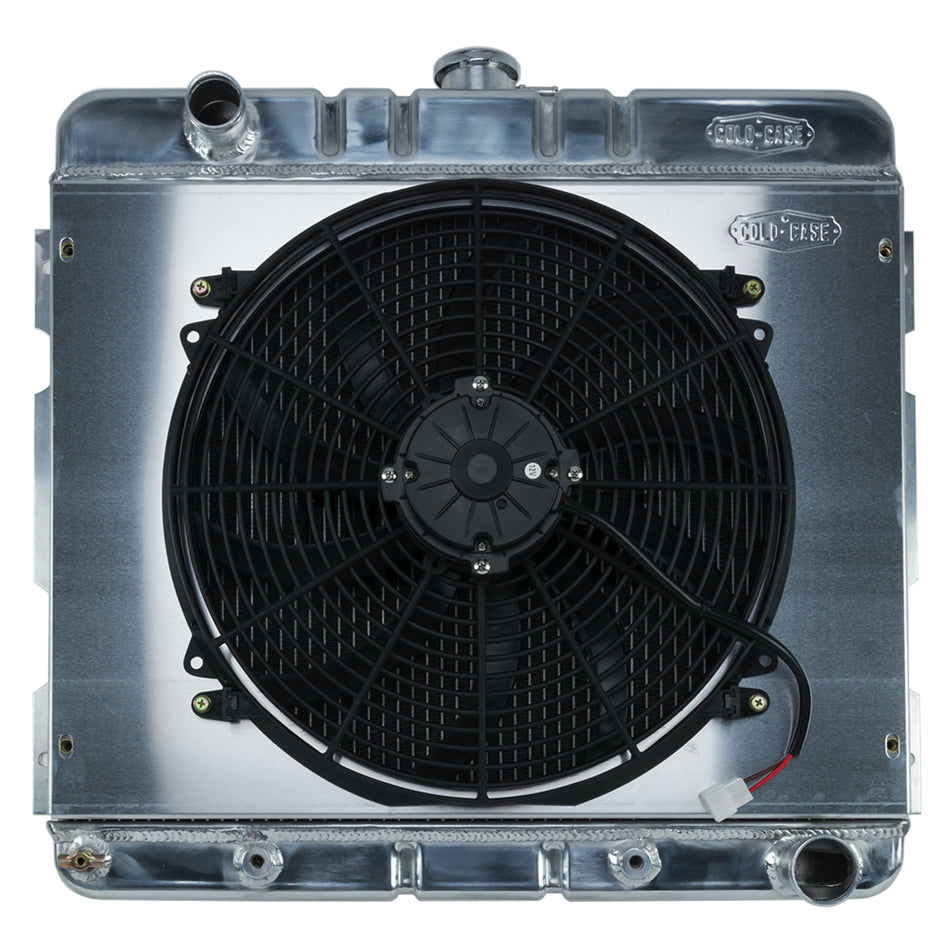 COLD CASE RADIATORS MOP755AK 70-72 A/B Body SB Radiat or & 16in Fan Kit AT