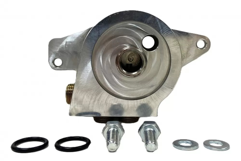 CHAMP PANS LS1001-1 CHAMP PANS LS1001-1 Billet Aluminum Oil Filter Adapter for LS Oil Pans