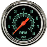 CLASSIC INSTRUMENTS GS383SLF G/Stock Tachometer 2-5/8 Full Sweep