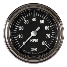 Load image into Gallery viewer, CLASSIC INSTRUMENTS HR183SLF Hot Rod Tachometer 2-1/8 Full Sweep