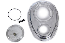 CLOYES 9-229 Aluminum Timing Cover - SBC w/BBC Snout 2pc.