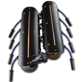 CLAYTON MACHINE WORKS LSC-01-B LS Engine Coil Covers Pair Black