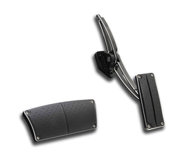 CLAYTON MACHINE WORKS TA-206-BKA2 Throttle Pedal Kit Black 70-81 Camaro Auto Trans