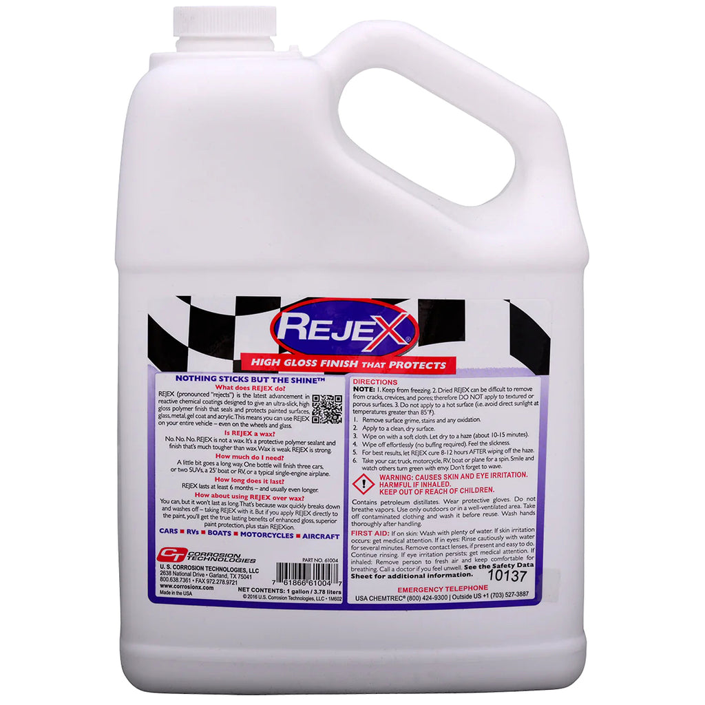 CORROSION TECHNOLOGIES 61004-X4 RejeX 1 Gallon Jug Case of 4
