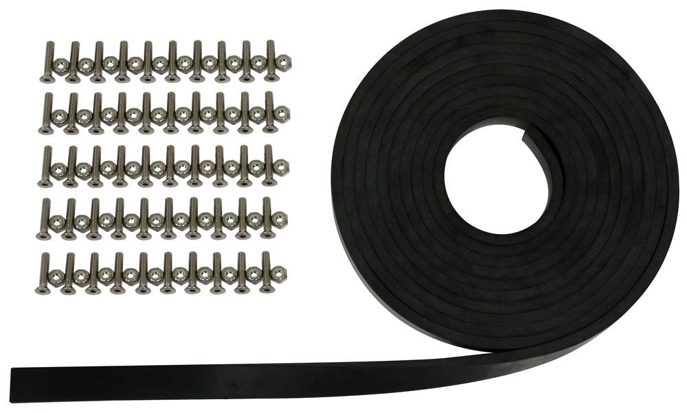 COMPETITION ENGINEERING C4901 Competition Engineering C4901 Universal Windshield Installation Kit with 1/4-Inch Rubber Seal