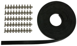 COMPETITION ENGINEERING C4901 Competition Engineering C4901 Universal Windshield Installation Kit with 1/4-Inch Rubber Seal