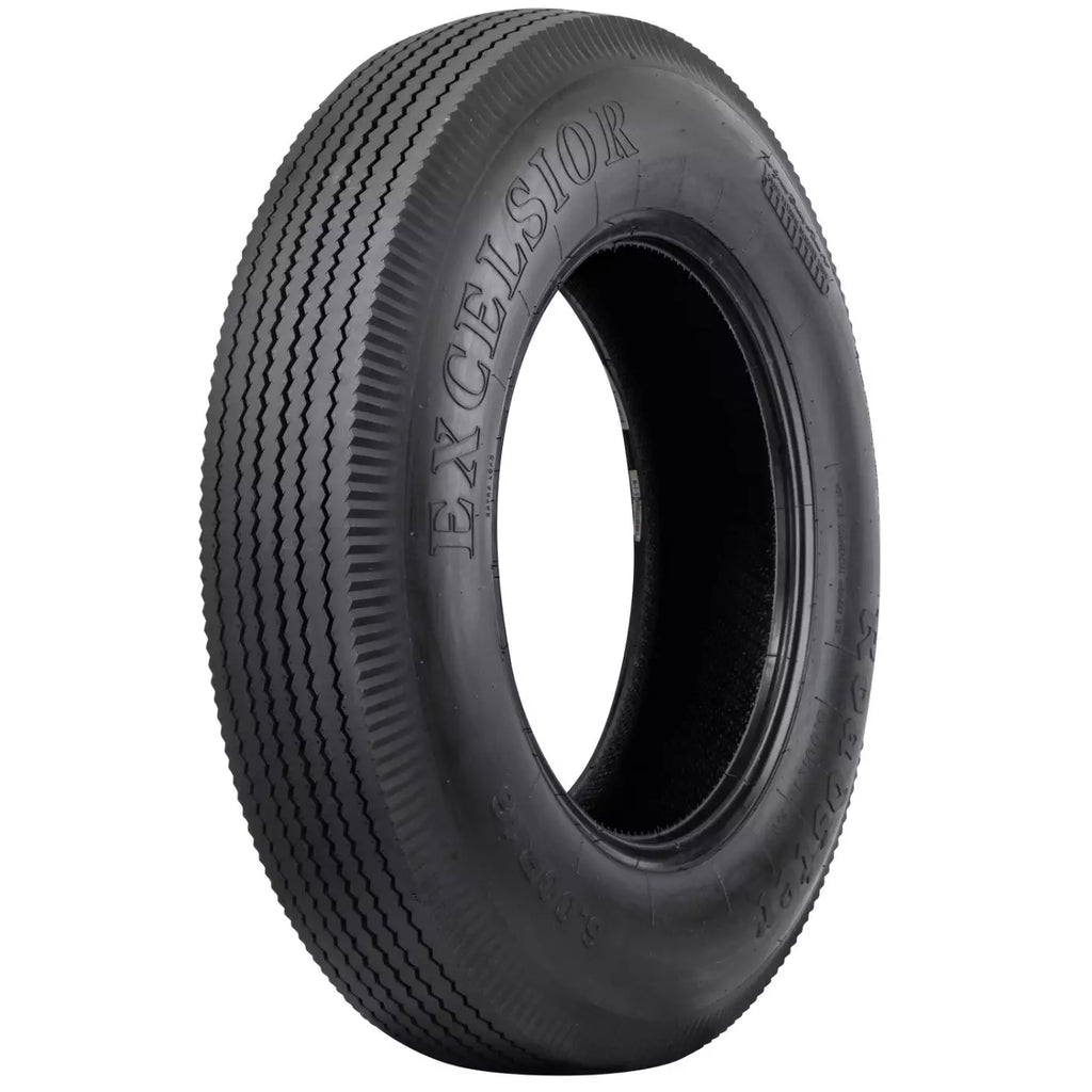 COKER TIRE 518105 Coker Tire 650R16 Excelsior Bias Ply Tire with Black Sidewall