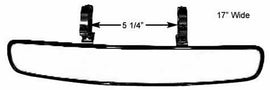 COLEMAN RACING PRODUCTS 16741 Wide Angle Mirror W/1.75in Mount