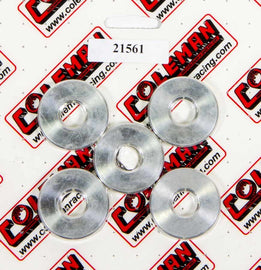 COLEMAN RACING PRODUCTS 21561 Screw On Wide 5 Wheel Spacer 1/4in- 5 pack
