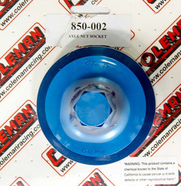 COLEMAN RACING PRODUCTS 850-002 Spindle Nut Socket SCP/ GN TAB STYLE