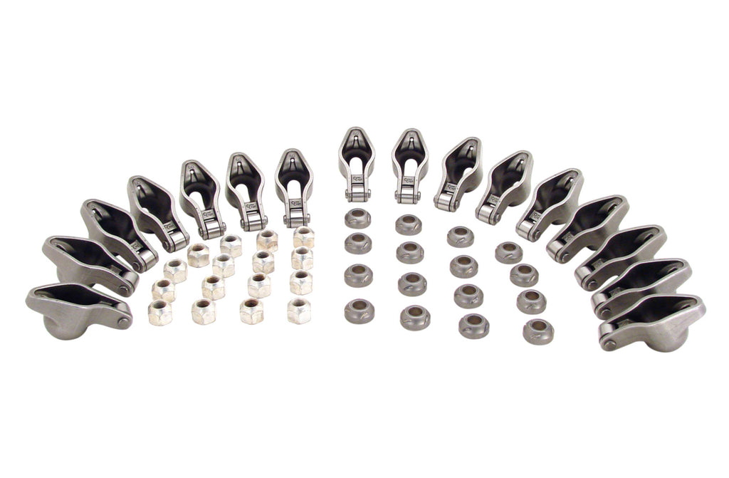 COMP CAMS 1412-16 Sbc Mag-Roller Rocker Arms 3/8 Stud/1.52 Ratio