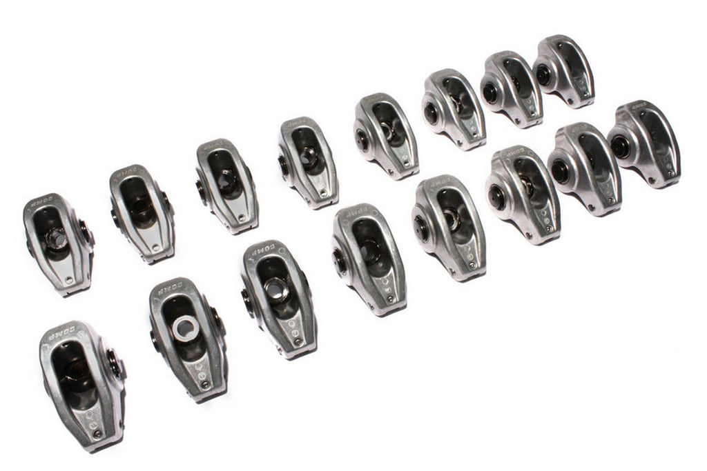 COMP CAMS 17001-16 SBC H/E Alum. R/A's - 1.5 Ratio 3/8 Stud