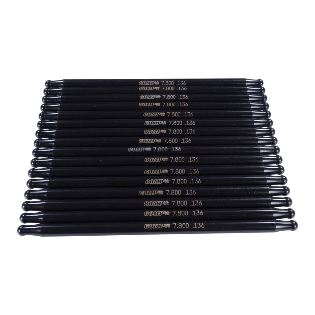 COMP CAMS 42140508516 COMP Cams Xtreme Race G2 Pushrods 42140508516, 7.800-Inch Length, 3/8-Inch Diameter