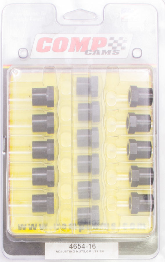 COMP CAMS 4654-16 3/8 Adjusting Nuts - For LS R/A Upgrade Kits