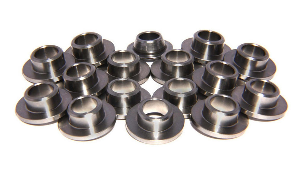 COMP CAMS 794-16 COMP Cams 794-16 Titanium Valve Spring Retainers – 10 Degree, 0.640 in OD Step, 1.300 in Single Spring Set of 16