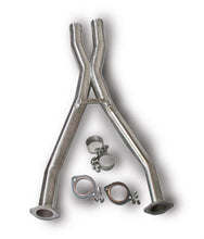 Load image into Gallery viewer, CORSA PERFORMANCE 14131 Crossover X Pipe 2.5in 16 Gauge Stainless Steel