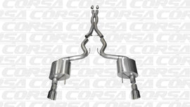 CORSA PERFORMANCE 14328 15-   Mustang 5.0L Cat Back Exhaust System