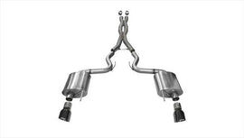 CORSA PERFORMANCE 14332BLK Exhaust Cat-Back - 3.0in Dual Rear Exit