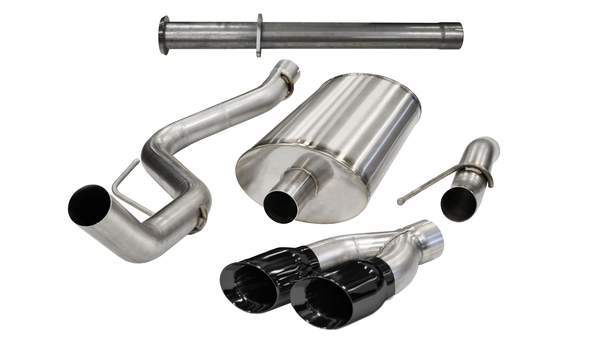 CORSA PERFORMANCE 14759BLK Exhaust Cat-Back - 3.0in Cat-Back  Single Side E