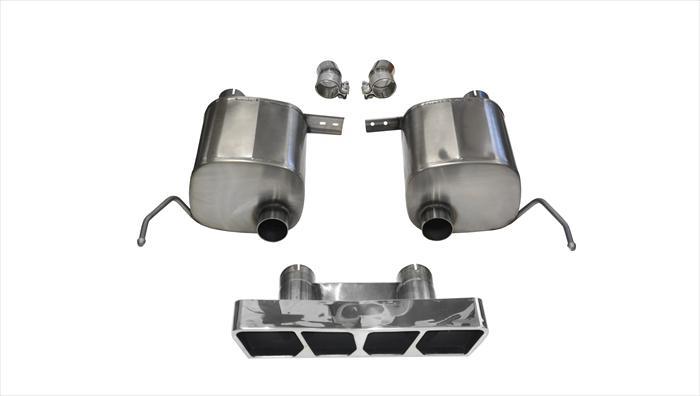 CORSA PERFORMANCE 14765 14-  Corvette 6.2L Sport Valve-Back Exhaust Kit