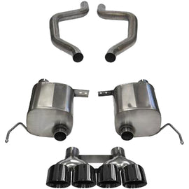 CORSA PERFORMANCE 14766BLK 14-  Corvette 6.2L Xtrem Axle Back Exhaust