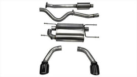 CORSA PERFORMANCE 14864BLK Exhaust Cat-Back - 2.5in Dual Rear Exit