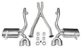 CORSA PERFORMANCE 14962 Exhaust Cat-Back + X-Pip e - 2.5in Cat-Back + X-P