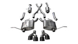 CORSA PERFORMANCE 14992BLK Exhaust Cat-Back - 2.5in Dual Rear Exit