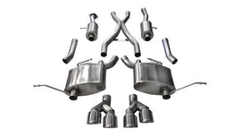CORSA PERFORMANCE 14992 Exhaust Cat-Back - 2.5in Dual Rear Exit