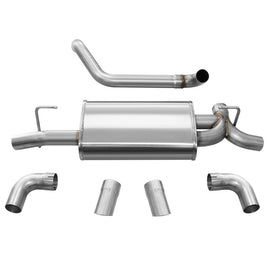 CORSA PERFORMANCE 21013 18-   Jeep JL 3.6L Axle Back Exhaust w/Turndown