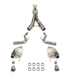 CORSA PERFORMANCE 21250BLK 24-  Mustang 5.0L Cat Back Exhaust