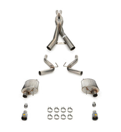 CORSA PERFORMANCE 21251BLK 24-   Mustang 5.0L Cat Back Exhaust