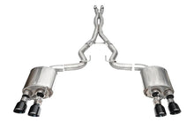 Load image into Gallery viewer, CORSA PERFORMANCE 21265BLK 24-   Mustang Dark Horse 5.0L Cat Back Exhaust
