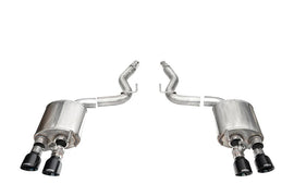 CORSA PERFORMANCE 21267BLK 24-   Mustang Dark Horse 5.0L Axle Back Exhaust