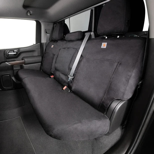 COVERCRAFT SSC8538COBK COVERCRAFT Carhartt Super Dux SeatSaver Rear Seat Cover SSC8538COBK for Toyota Tundra