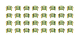 CROWER 86111X2-16 Valve Locks - 10 Degree  -.050