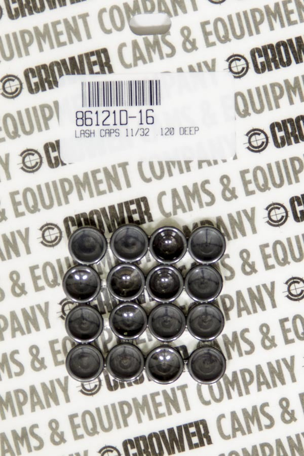 CROWER 86121D-16 Lash Caps - 11/32 .120 Deep