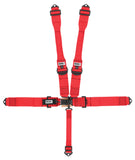 CROW SAFETY GEAR 11002PRB 5-Way L&L   52in Lap Bel t  harness W/Alum adjust