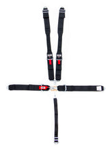 Load image into Gallery viewer, CROW SAFETY GEAR 11004-DB 5-Pt Harness Small Latch Blk Hans Bolt In Pull Do
