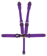 Load image into Gallery viewer, CROW SAFETY GEAR 11005PRB 5-Way L&amp;L 52in Lap Belt- Indiv DB Harness B/I  Bl