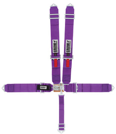 CROW SAFETY GEAR 11005 5-Pt Harness Small Latch Purple Bolt In Pull Down