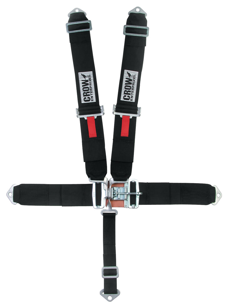 CROW SAFETY GEAR 11064-2 CROW Safety Gear 11064-2 5-Point Latch and Link Harness for Racing and Performance Vehicles