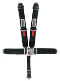CROW SAFETY GEAR 11064 5-Pt Harness Big Latch Blk Bolt In Pull Down