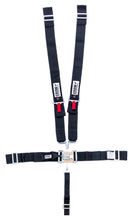 Load image into Gallery viewer, CROW SAFETY GEAR 11074 5-Pt Harness Big Latch Blk Wrap Around Pull Dow