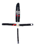 CROW SAFETY GEAR 11084A 5-Pt Harness Big Latch Blk Bolt In V Type