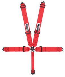 CROW SAFETY GEAR 11102B 5-Way 3in Kam Lock 52in Lap Belt Pull-down  All