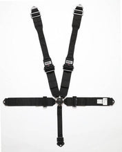 Load image into Gallery viewer, CROW SAFETY GEAR 11104PRB 5 Way Kam Lock DB Harness Alum Black
