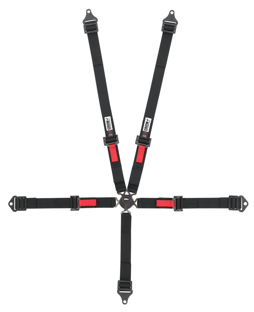 CROW SAFETY GEAR 11174AB Kam Lock 2in Belts Black Pull-Up Bolt In Or Wrap